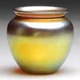 Diminutive Bulbous Vase by Alexander Joseph von Steuben, sold Nov 2009