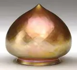 Art Glass Shade by Alexander Joseph von Steuben, sold Nov 2009