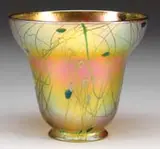 Millefiori Art Glass Shade by Alexander Joseph von Steuben, sold Nov 2009