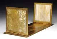 Pine Needle Adjustable Bookends by Tiffany Studios, sold Nov 2009