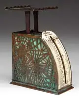 Pine Needle Parcel Scale by Tiffany Studios, sold Nov 2009