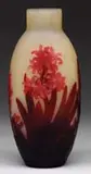 Mold Blown Hyacinth Vase by Galle, sold Nov 2009