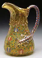 Salamander Pitcher by Mary Moser, sold Nov 2013