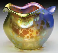 Phanomen Tricolor Vase by Loetz, sold Nov 2013