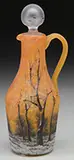 Daum, Winter Scene Ewer
