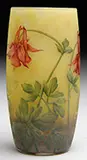 Daum, Enameled Cameo Tumbler