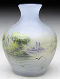 Daum, Miniature Spring Vase