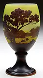 Scenic Chalice by Galle, sold Nov 2013