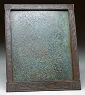 Modeled Picture Frame by Tiffany Studios, sold Nov 2013
