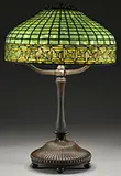 Tiffany Studios, Greek Key Table Lamp