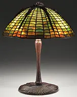 Tiffany Studios, Spider Table Lamp