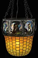 Turtleback Lantern Shade by Tiffany Studios, sold Nov 2013