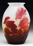 Cameo Vase by Galle, sold Jun 2008