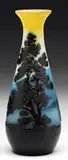 Cameo Scenic Vase by Galle, sold Jun 2008