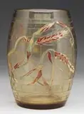 Enamel Barrel Vase by Galle, sold Jun 2008