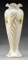 Peacock Feather Vase by Alexander Joseph von Steuben, sold Jun 2008