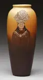 Weller, Dickensware Vase
