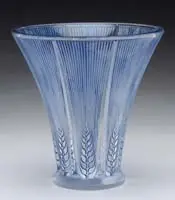 Epis Vase by Lalique, sold Jun 2007