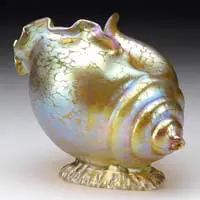 Conch Shell Vase by Loetz, sold Jun 2007