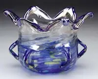 Handled Vase by Loetz, sold Jun 2007