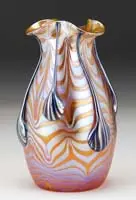 Art Glass Vase by Loetz, sold Jun 2007