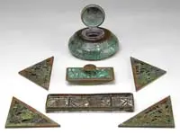 Grapevine Desk Set by Tiffany Studios, sold Jun 2007