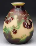 Blownout Vase by Galle, sold Jun 2007