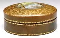 Leather Box by Daum, sold Jun 2007