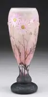 Daum, Cameo & Applied Vase