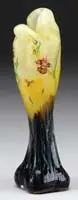 Daum, Cameo & Enamel Vase