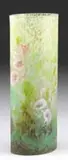 Daum, Cameo & Enamel Vase