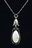 Georg Jensen, Silver & Mother of Pearl Necklace