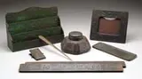 Zodiac Desk Set by Tiffany Studios, sold Jun 2006