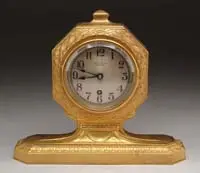 Bronze Mantel Clock by Tiffany Studios, sold Jun 2006