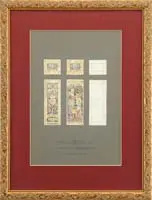 Window Cartoon by Tiffany Studios, sold Jun 2006