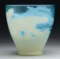Galle, Polar Bear Vase
