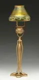 Candle Lamp by Tiffany Studios, Favrile”, bronze signed “Tiffany Studios New York 1201”, sold Jun 2006