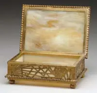 Pine Needle Box by Tiffany Studios, sold Jun 2006