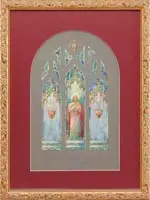 Window Cartoon by Tiffany Studios, sold Jun 2006