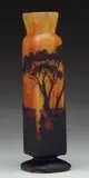 Daum, Cylinder Vase