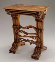 Galle, Marquetry Nesting Tables