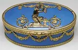 Sèvres, Oval Enameled Box