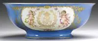 Floral Decorated Bowl by Sèvres, sold Feb 2012