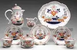 Meissen, Breakfast Tea Service in Oriental Taste