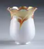 Decorated Art Glass Shade by Alexander Joseph von Steuben, sold May 2004