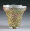 Decorated Art Glass Shade by Alexander Joseph von Steuben, sold May 2004