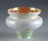 Decorated Art Glass Shade by Alexander Joseph von Steuben, sold May 2004