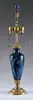 Blue Moss Agate Lamp Base by Alexander Joseph von Steuben, sold May 2004