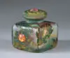 Cameo & Applied Inkwell by Daum, sold May 2004
