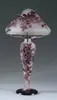 French Cameo Lamp by Galle, sold May 2004